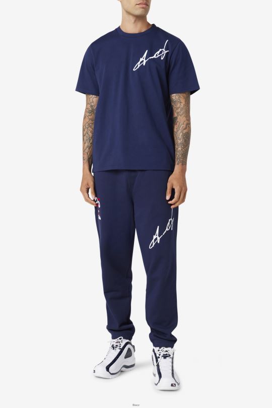 tričko fila navy grant hill cormac 0668L226 námořnictvo FILA