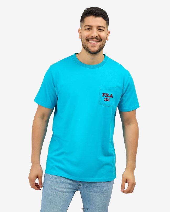 triko fila aqua antonio 0668L2560 aqua FILA