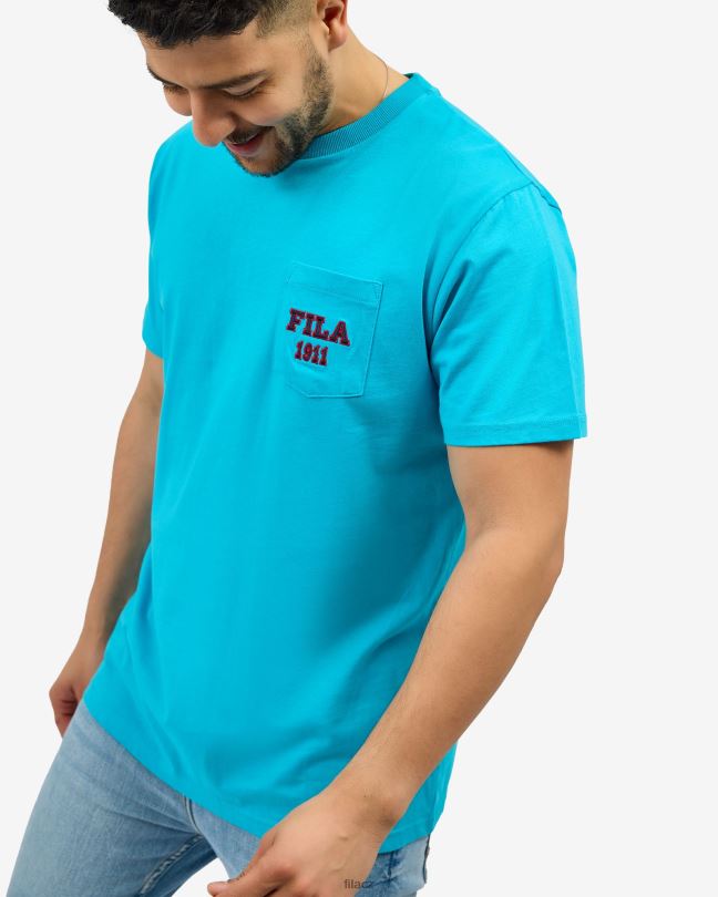 triko fila aqua antonio 0668L2560 aqua FILA