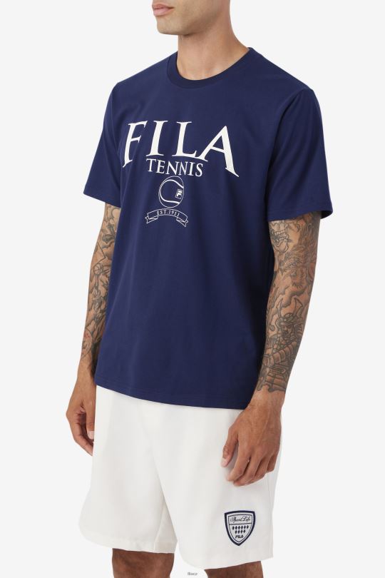 triko fila saran navy/gardenia 0668L343 námořnictvo/gardénie FILA