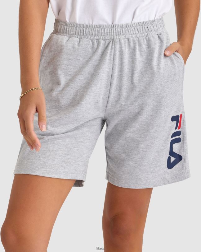 unisex boston šortky šedá marle fila 0668L2327 šedá marle FILA