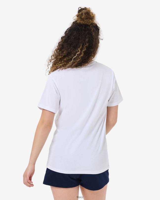 unisex jubilejní tričko fila bílé 0668L2558 bílý FILA