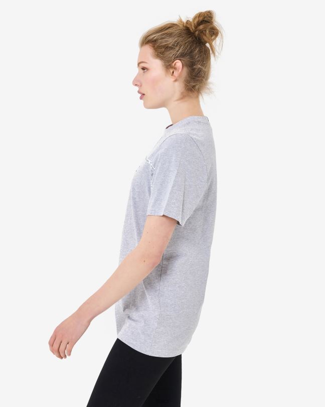 unisex městské tričko šedé marle fila 0668L2549 šedá marle FILA