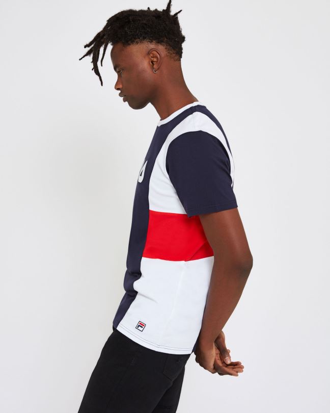 unisex triko trička fila new navy 0668L2540 nové námořnictvo FILA
