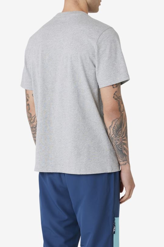 vřesově šedé tričko fila visuri 0668L315 vřesově šedá FILA