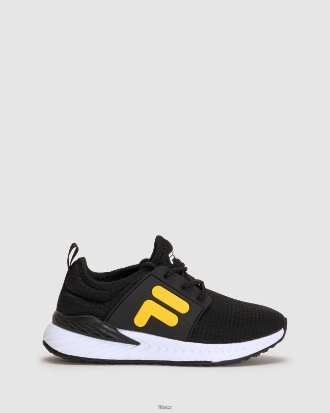 fila černá/zlatá dětská molfetta 0668L3052 černé zlato FILA
