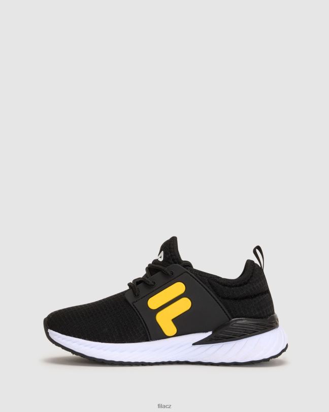 fila černá/zlatá dětská molfetta 0668L3052 černé zlato FILA