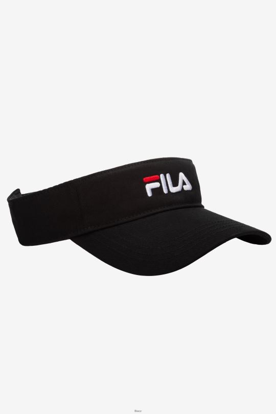 černý vyšívaný kšilt 0668L1005 Černá FILA