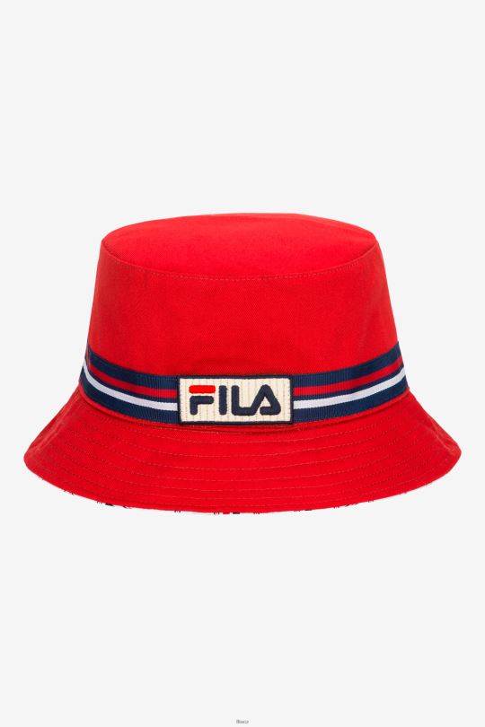 fila otočný kbelík klobouk červený 0668L991 Červené FILA