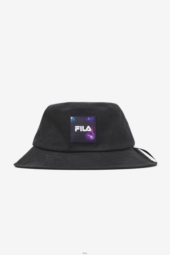 galaxy bucket hat black fila 0668L1025 Černá FILA