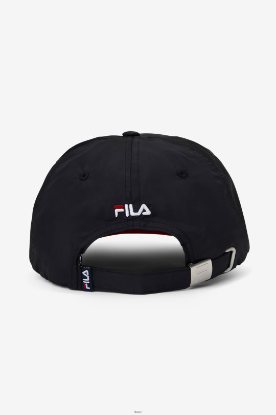 nakládaná čepice černo/červená fila 0668L1133 Černá červená FILA