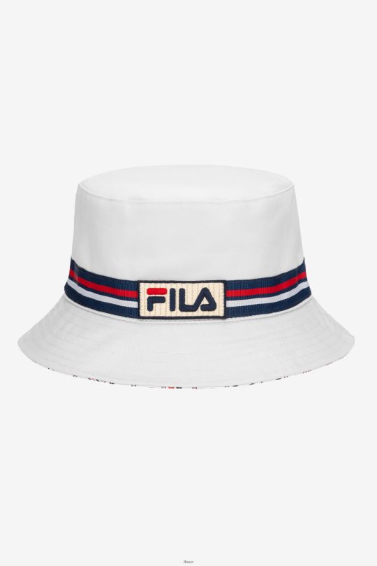 oboustranný kýbl klobouk bílá fila 0668L989 bílý FILA