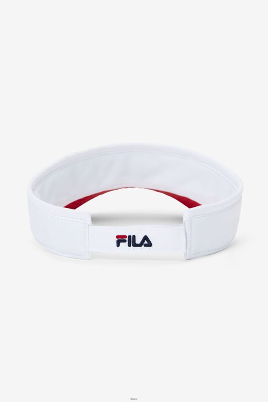 pickleball kšilt fila bílá/červená 0668L1130 bílá/červená FILA