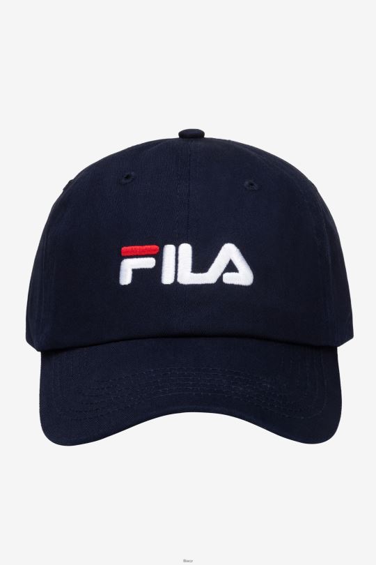 vyšívané logo fila baseballová čepice námořnická 0668L997 námořnictvo FILA