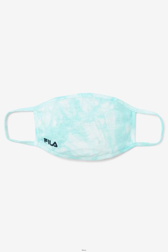 aqua blue tie dye aqua blue tie dye face mask fila 0668L1038 aqua blue kravatové barvivo FILA