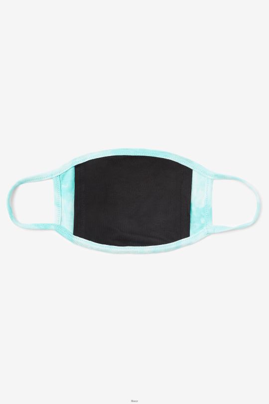 aqua blue tie dye aqua blue tie dye face mask fila 0668L1038 aqua blue kravatové barvivo FILA