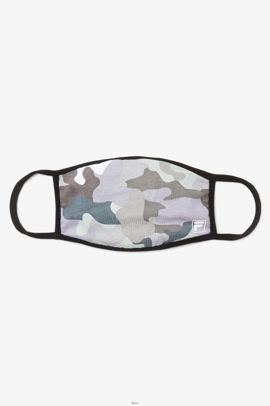 šedá maskovací maska ​​na obličej šedá camo fila 0668L1037 šedá kamufláž FILA