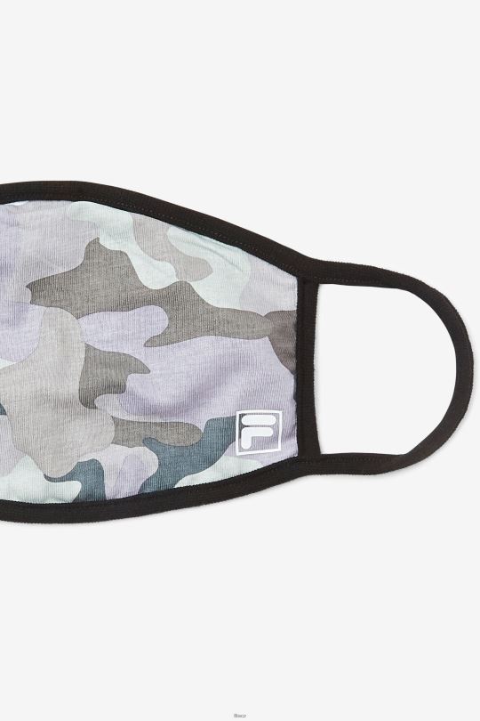 šedá maskovací maska ​​na obličej šedá camo fila 0668L1037 šedá kamufláž FILA