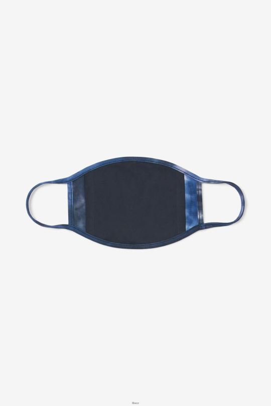 fila blue tie dye navy tie dye maska ​​na obličej 0668L1036 modrá barva na kravaty FILA