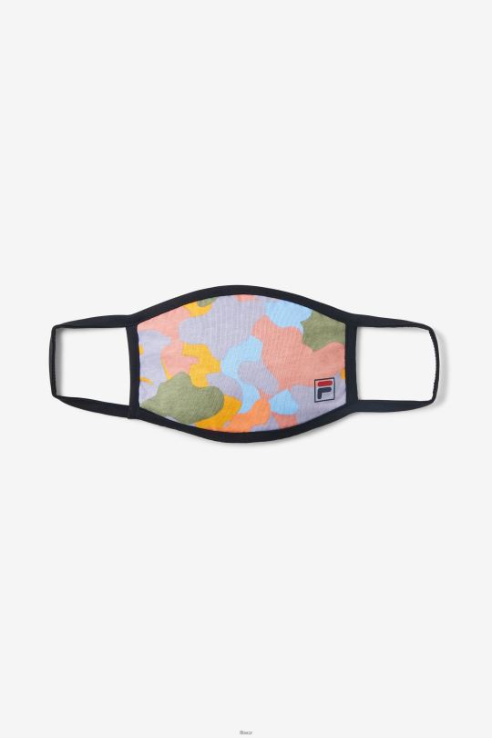 fila light camo multi light vícebarevná látková maska ​​na obličej 0668L1048 lehký camo multi FILA