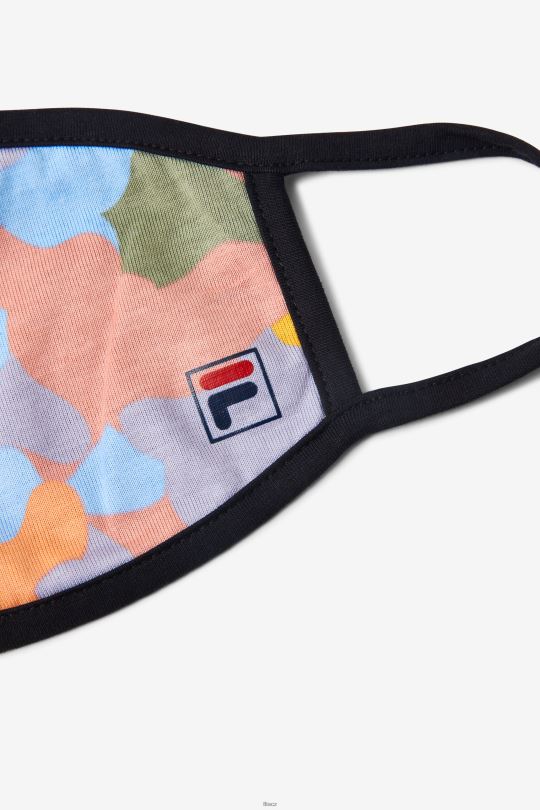fila light camo multi light vícebarevná látková maska ​​na obličej 0668L1048 lehký camo multi FILA