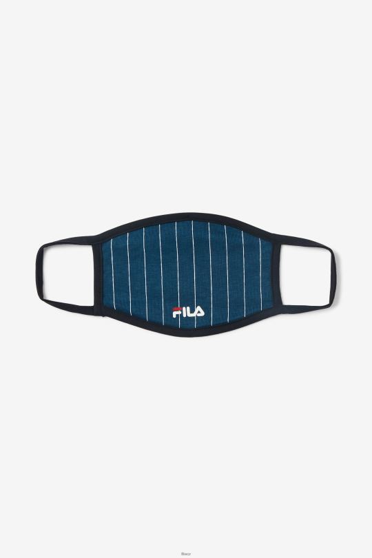 fila pin pruh látková maska ​​na obličej námořnická 0668L1045 námořnictvo FILA