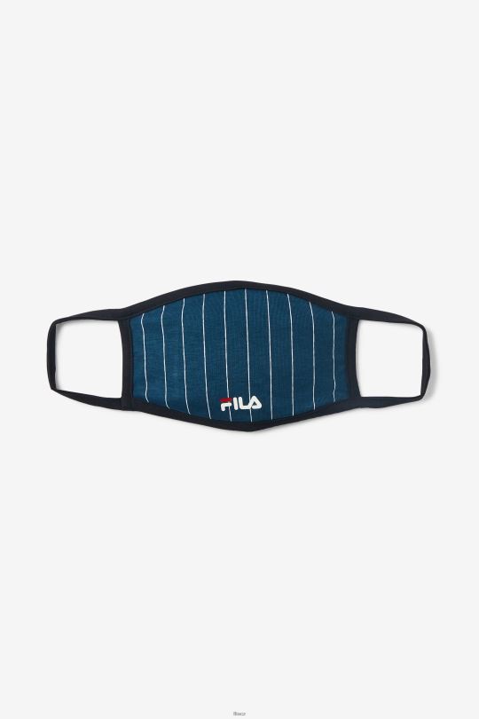 fila pin pruh látková maska ​​na obličej námořnická 0668L1045 námořnictvo FILA