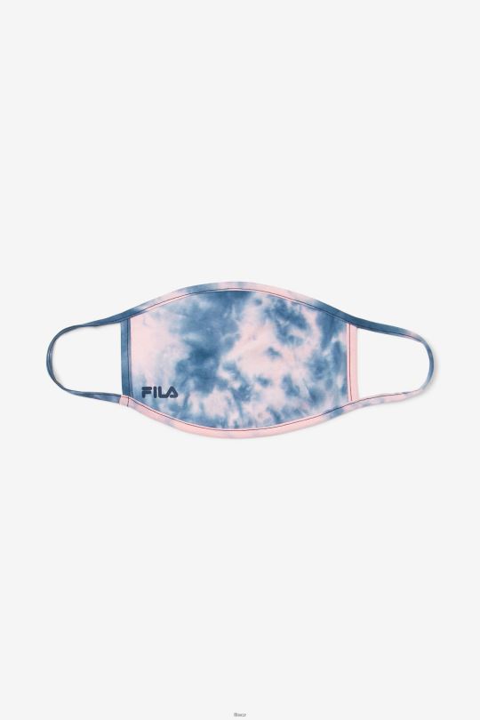pink tye die pink tie dye face mask fila 0668L1044 růžová kravata zemřít FILA