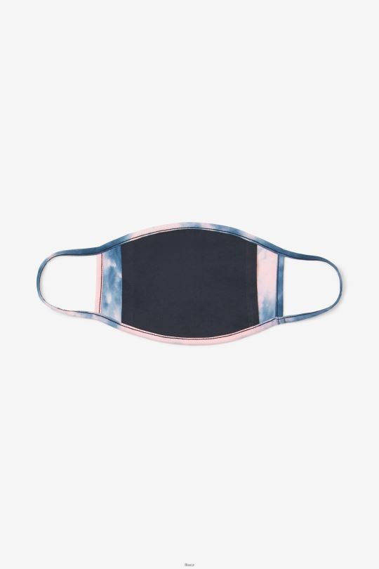 pink tye die pink tie dye face mask fila 0668L1044 růžová kravata zemřít FILA