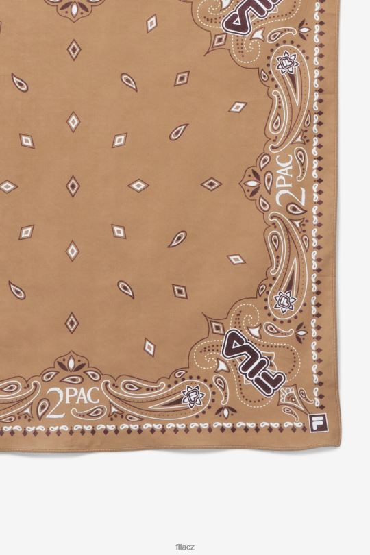 2pac bandana tabák hnědá fila 0668L959 tabákově hnědá FILA
