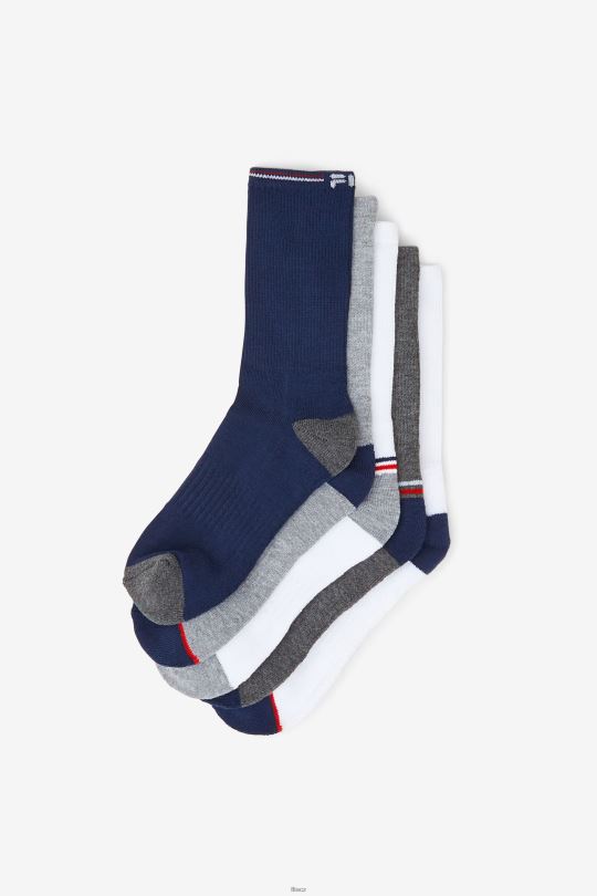 6-balení dětských ponožek fila multi 0668L1060 vícenásobné FILA