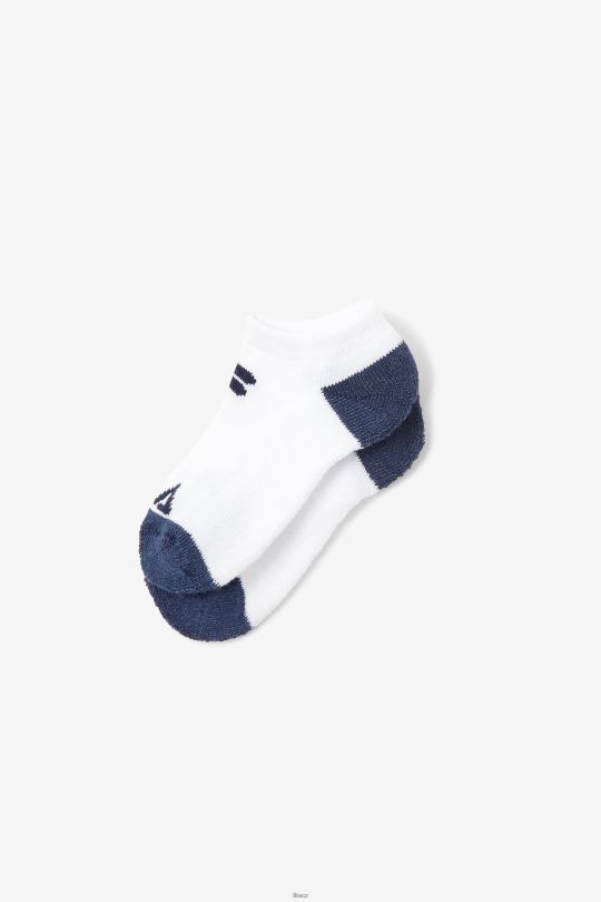 fila dětské polstrované no show ponožka 10-balení bílá multi 0668L1069 bílá multi FILA
