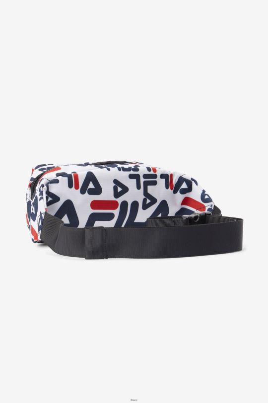 fila white quarker 2 fanny pack 0668L1054 bílý FILA