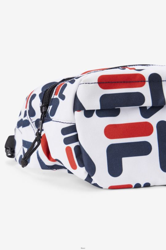 fila white quarker 2 fanny pack 0668L1054 bílý FILA