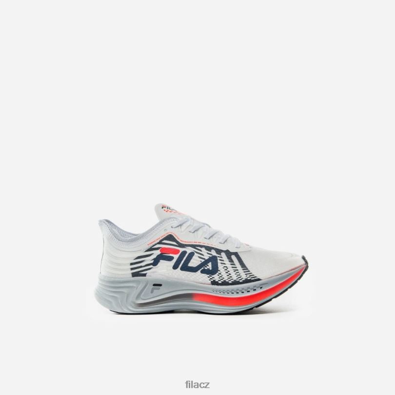 fila dámský racer carbon white/navy/ohnivý korál 0668L3025 bílý/námořnický/ohnivý korál FILA