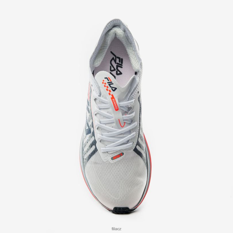 fila dámský racer carbon white/navy/ohnivý korál 0668L3025 bílý/námořnický/ohnivý korál FILA