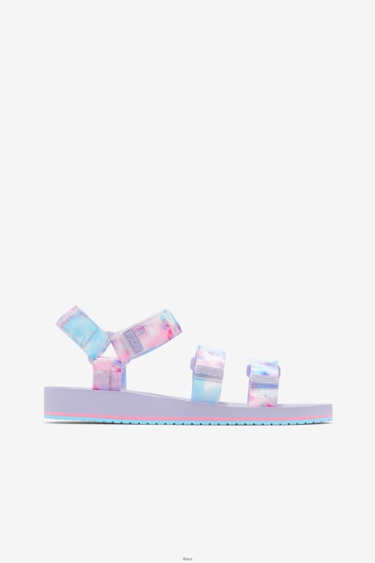 dámská drifter ts kravata dye fila multi/bílý/fialový vřes 0668L1358 více/bílý/fialový vřes FILA