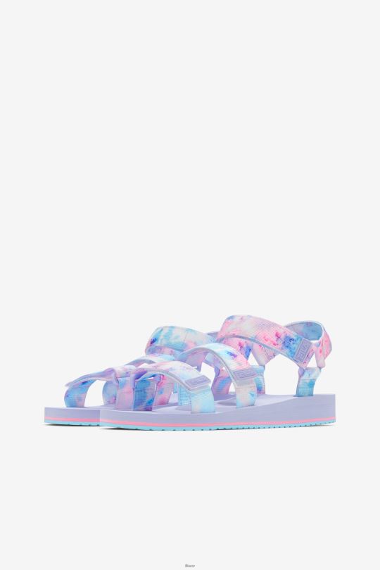dámská drifter ts kravata dye fila multi/bílý/fialový vřes 0668L1358 více/bílý/fialový vřes FILA