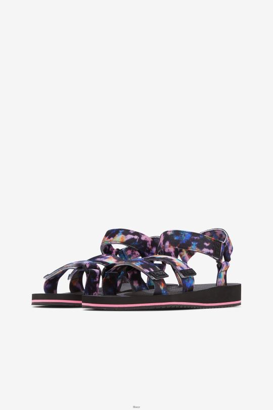 dámská drifter ts tie dye multi/black/white fila 0668L1361 multi/černá/bílá FILA