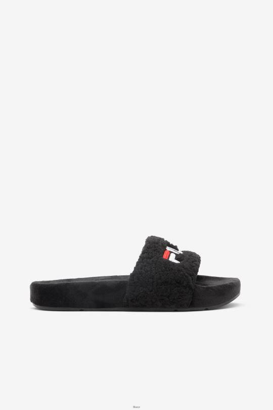 fila dámský fuzzy drifter black/red/white 0668L1351 černá/červená/bílá FILA
