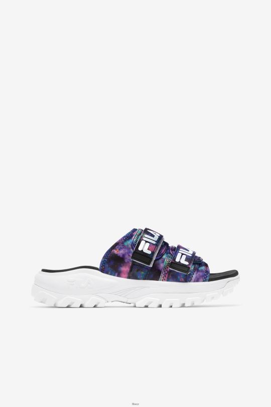 fila dámská kravata dye outdoor slide multi/black/white 0668L1357 multi/černá/bílá FILA