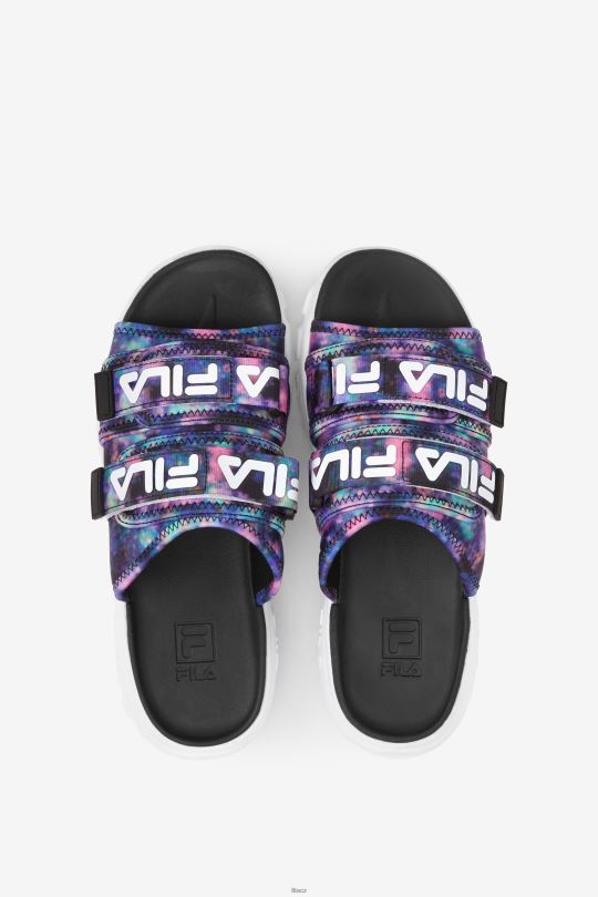 fila dámská kravata dye outdoor slide multi/black/white 0668L1357 multi/černá/bílá FILA