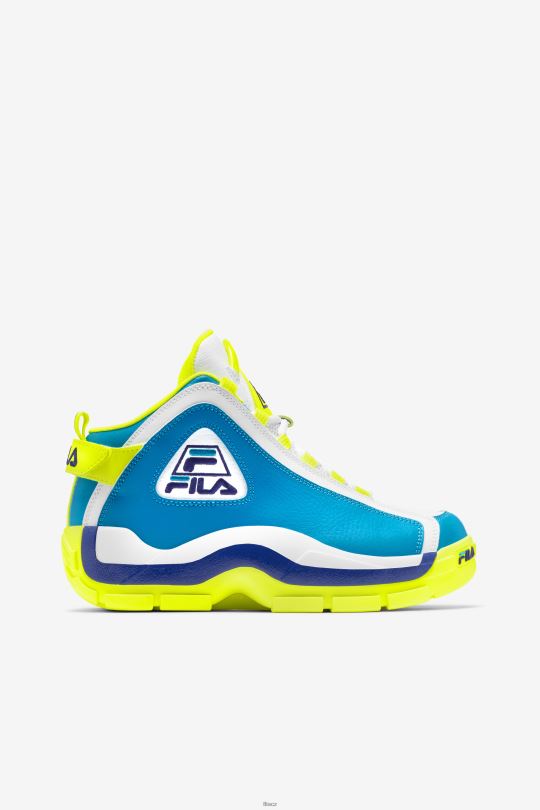 atomic blue/yellow/white dámská grantová hill 2 fila 0668L1188 atomová modrá/žlutá/bílá FILA