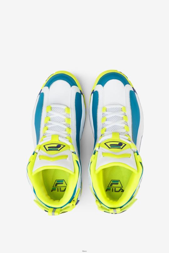 atomic blue/yellow/white dámská grantová hill 2 fila 0668L1188 atomová modrá/žlutá/bílá FILA