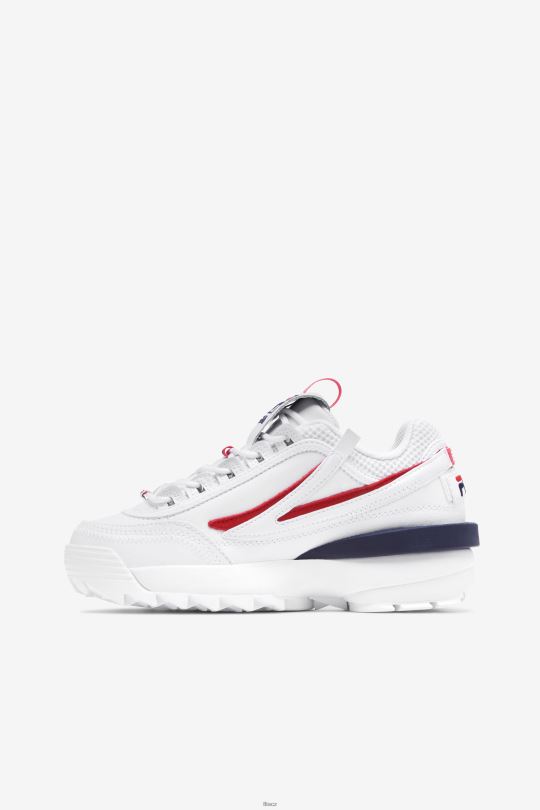 bílá/červená/námořnická dámská disruptor 2 zk. fila 0668L1170 bílá/červená/námořnická FILA