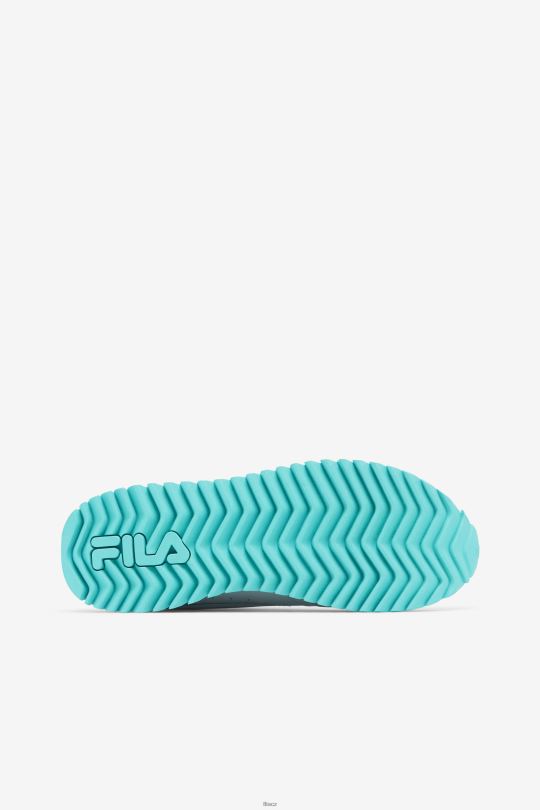 bílá/námořnická/arubská modrá dámská orbit stripe fila 0668L1296 bílá/námořnická/arubská modrá FILA
