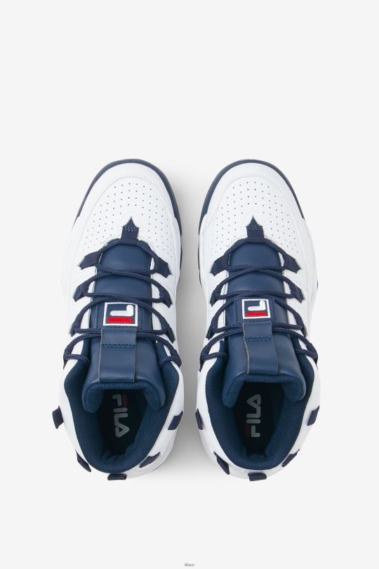 bílá/námořnická/červená dámská dotace kopec 1 fila 0668L1272 bílá/námořnická/červená FILA