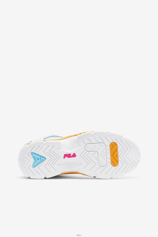 bílá/růžová glo/citronová fila dámský grant kopec 2 0668L1185 bílá/růžová glo/citron FILA