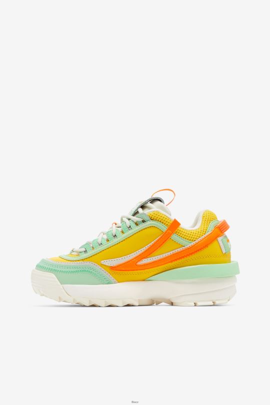 dámský disruptor 2 exp citron/zelený jasan/pomeranč fila 0668L1175 citron/zelený popel/pomeranč FILA