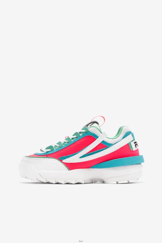 dámský disruptor 2 exp fila bílá/diva růžová/modrá 0668L1172 bílá/diva růžová/modrá FILA